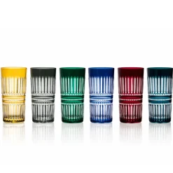 6 chopes cristal couleur BelAir
