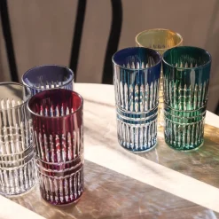 6 chopes cristal couleur BelAir