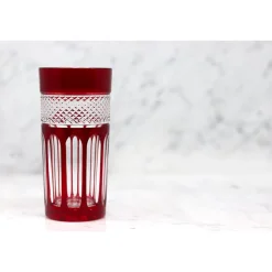 6 chopes cristal couleur mireille