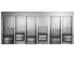 6 chopes cristal verone