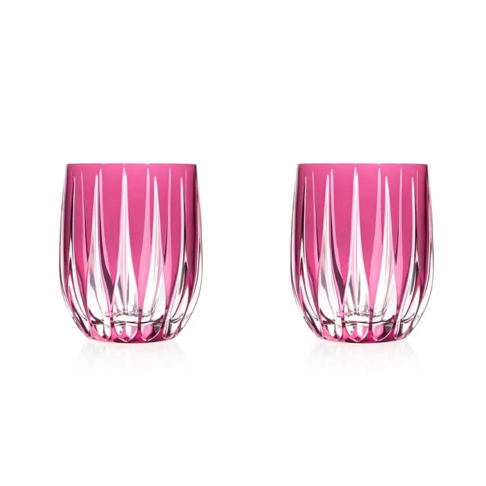 2 gobelets à eau Berenice rose