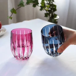 2 gobelets à eau Berenice rose