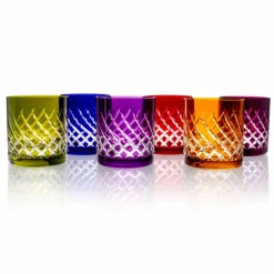 6 gobelets à Whisky color of joy