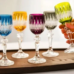 6 verres à liqueur couleur tradition