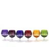 6 verres cognac cristal couleur timeless