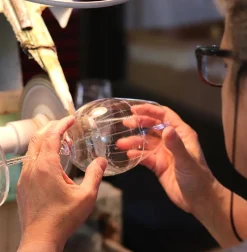 6 verres cristal vin rouge maturo