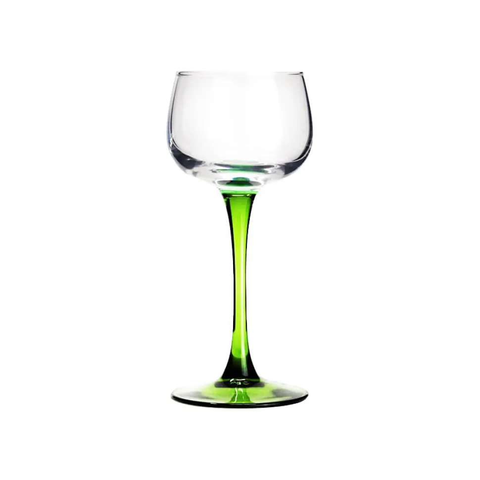 6 Verres vin blanc alsace uni