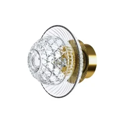 Applique Royal IP44 Bobèche or Saint-Louis