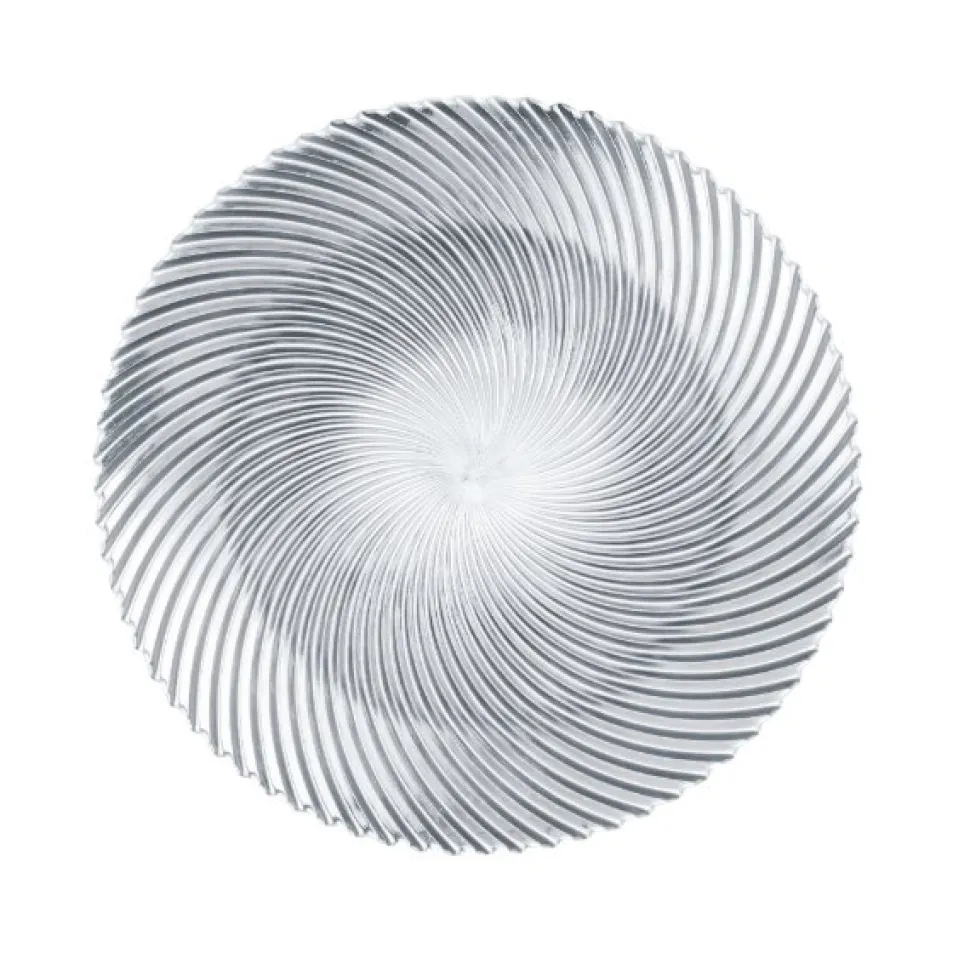 Assiette cristal samba