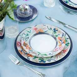 Assiette plate à aile 27 cm Imari Raynaud