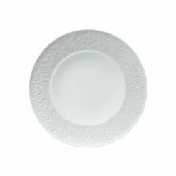 Assiette plate à aile gravée 22 cm Minéral Raynaud