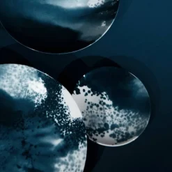 Assiette plate 16 cm Abysses Raynaud