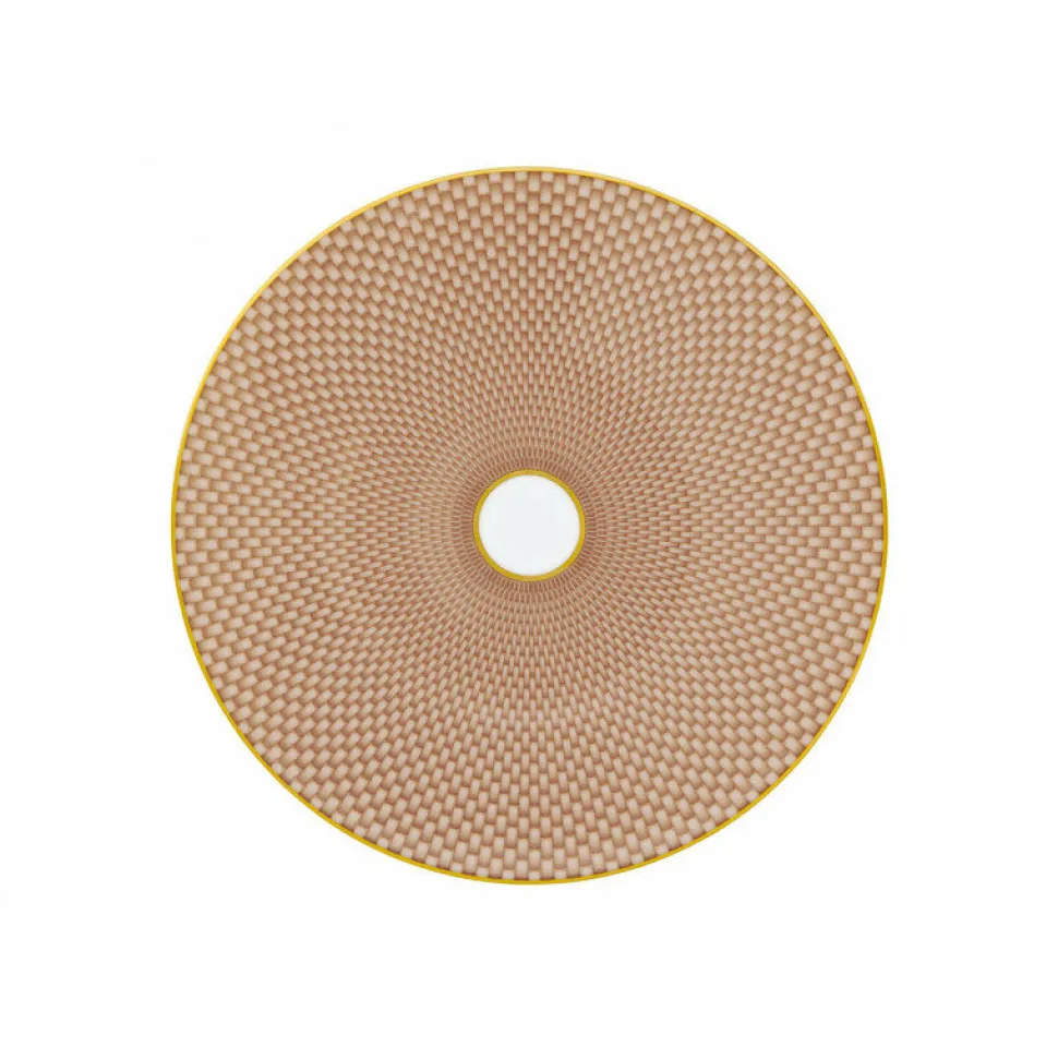 Assiette plate coupe 22 cm motif n°2 trésor Raynaud