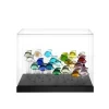 Base aquarium 25 poissons lalique + cloche