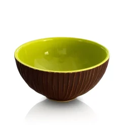 Bol coco anis Faïence de Lunéville