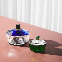 Bonbonnière New Haven clair vert fuchsia Reflections Copenhagen