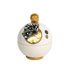 Boîte boule Mrs Butterfly Émaux de Longwy