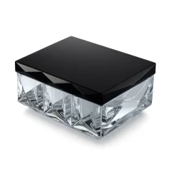 Boîte louxor noir & ivoire Baccarat