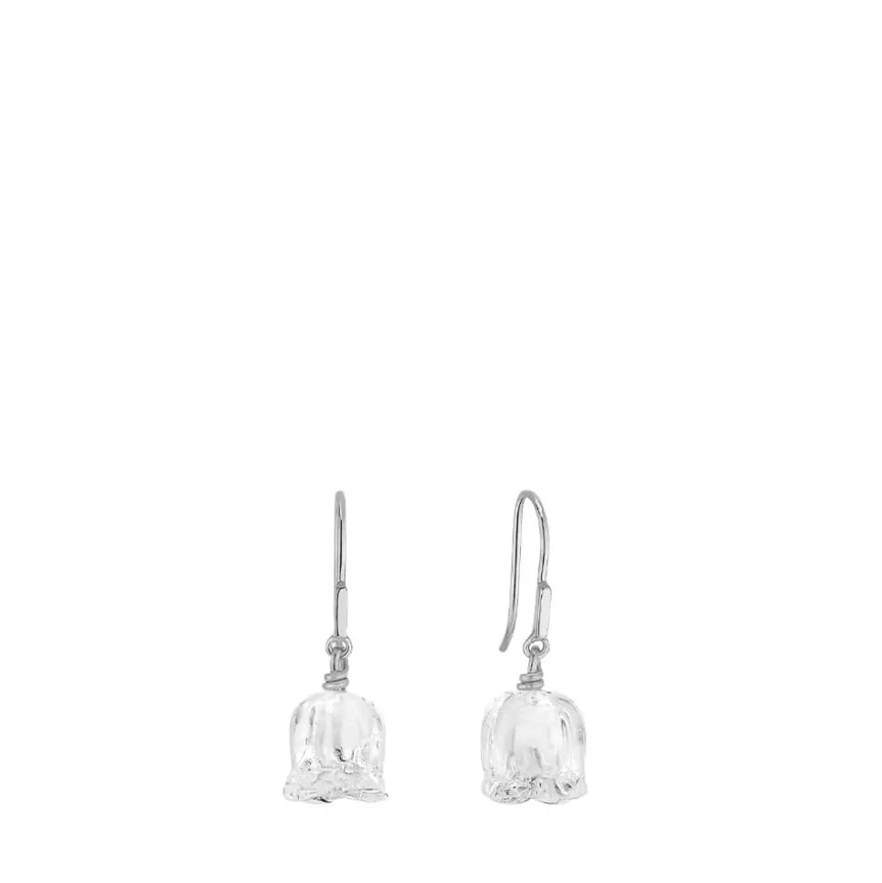 Boucles d’oreiles muguet lalique