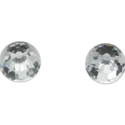 Boucles d’oreilles boule cristal