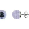 Boucles d’oreilles boule cristal