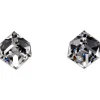 Boucles d’oreilles cube cristal