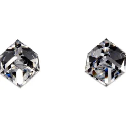 Boucles d’oreilles cube cristal