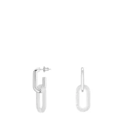 Boucles d’oreilles empreinte animale Lalique