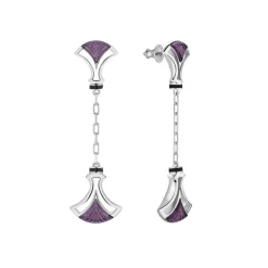 Boucles d’oreilles pendantes Larcade Lalique
