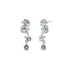 Boucles d’oreilles riviere cristaux swarovski®