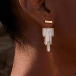 Boucles d’Oreilles Terramineral Lalique