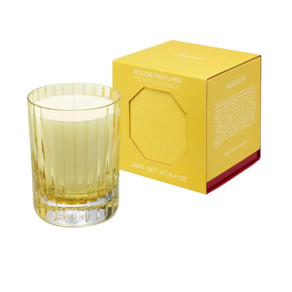 Bougie parfumée 4 éléments soleil d’or Baccarat