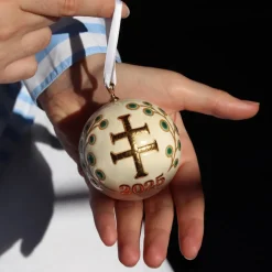 Boule de Noël Croix de Lorraine 2025 Vessière X Longwy