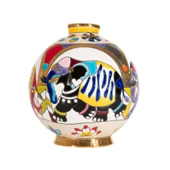 Boule midi Pendjab Émaux de Longwy