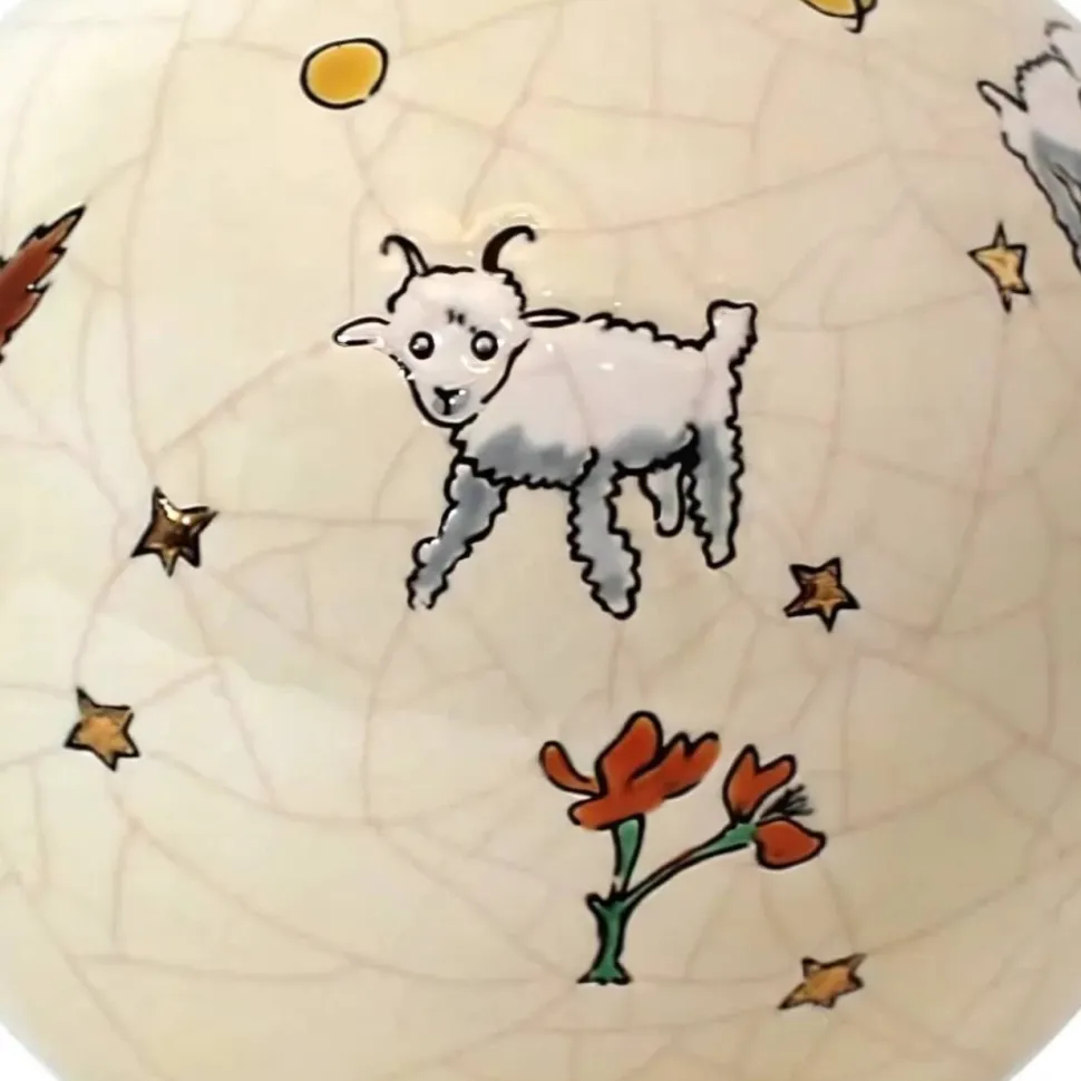 Boule minuit © Petit Prince™ et le renard Émaux de Longwy