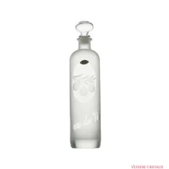 Bouteille eau de vie taillé