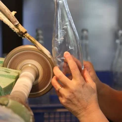 Bouteille mirabelle taillé