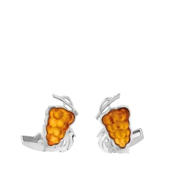 Boutons de manchette vigne lalique