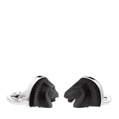 Boutons manchettes cheval lalique