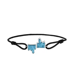 Bracelet cordon Terramineral Lalique