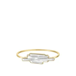 Bracelet jonc flexible Terramineral Lalique