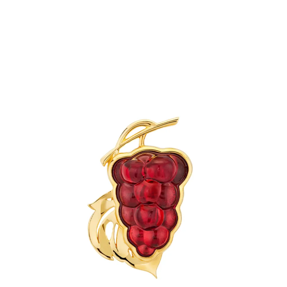 Broche vigne lalique