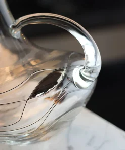 Carafe vin inclinée cristal galleria