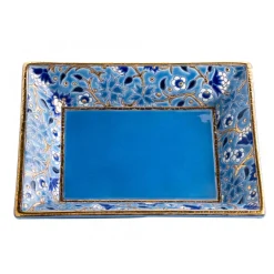 Cendrier vide-poches Héritage bleu Émaux de Longwy