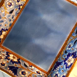 Cendrier vide-poches Héritage bleu Émaux de Longwy