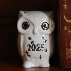 Chouette blanc 2025 Émaux de Longwy 500 ex