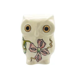 Chouette hommage à Gallé Émaux de Longwy