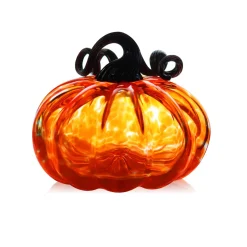 Citrouille décorative cristal de Lorraine orange