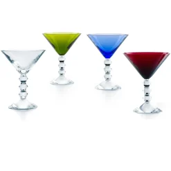 Coffret véga verre martini x4 baccarat