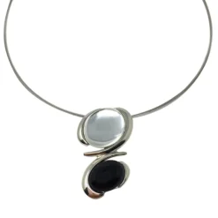 Collier clair noir belissia